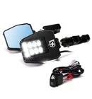 Pair Utv Rear Side View Mirror W/ Puddle Lights For 1.75"-2" Polaris Rzr Xp 1000 New. Price: $111.99.
