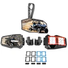 Utv Rear Led Side Mirrors+center For Polaris General 1000 2016-2025 New. Price: $99.99.