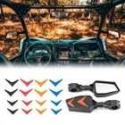 Adjustable Rear-view Side Mirrors Cfmoto Zforce 600 800 950 1000 Round Cage New. Price: $38.99.