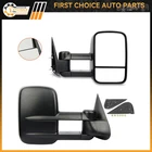 Towing Mirrors For 99-07 Gmc Chevy Truck Manual Telescoping Door Side View Pair New. Price: $71.24.