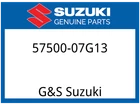 Suzuki Oem Part 57500-07G13 Lever Set,clutc New. Price: $167.38.