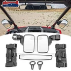 Rear Side View Center Mirror W/handles For Polaris Rzr 570 800 900 Xp 1000 New. Price: $49.99.