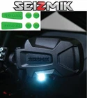 Green Seizmik Pursuit Night Side Mirrors For 2016-2021 Yamaha Yxz 1000R New. Price: $339.18.