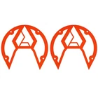 Assault Industries Sidewinder Mirror Color Bezel Kit - Orange New. Price: $20.99.