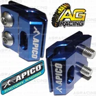 Apico Blue Brake Hose Line Clamp For Kawasaki Kx 100 2002 Motocross Enduro New. Price: $19.98.