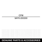 Cfmoto 9AY0-200200 Left Hand Side View Mirror Cforce 400 500 600 800 1000 New. Price: $56.95.