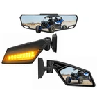Weisen Racing Center Mirror+side Mirrors W/led Lights For Can Am Maverick X3 Max New. Price: $69.99.