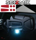 Red Seizmik Pursuit Night Side Mirrors- 2012-2020 John Deere Gator 550/560/590I New. Price: $339.18.