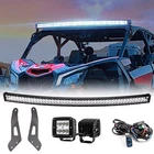 Weisen Led PODS+50" Curved Light Bar Roof Mount Wire For Can-am Maverick X3 Max New. Price: $137.99.