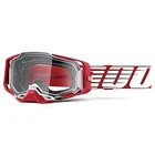 100% Armega Goggles Oversized Deep Red Clear Lens New. Price: $104.73.