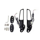 Winglets Wind Rearview Side Mirror W/ White Led Light For Honda CBR1000RR New. Price: $35.00.