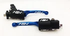 Asv F3 Front Brake Clutch Perch Levers Pair Pack Blue Dust Covers Raptor 660 All New. Price: $179.95.