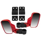 Niche Red Side View Mirror Pro-fit Set For Honda Pioneer 500 700 1000-5 Eps New. Price: $29.95.