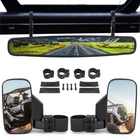 1.75" Side Mirrors + Utv Wide Rear View For Polaris Rzr 800 900 Xp 1000 New. Price: $38.99.