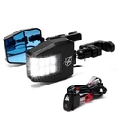 Utv Side View Mirrors W/ Lights Blind Spot Sxs For 1.75"-2" Roll Cage New. Price: $102.66.