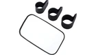 Moose Clamp-on Rectangular Rear View Mirror Matte Black New. Price: $27.51.