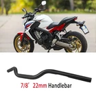 7/8" Motorcycle Handlebars For Honda CB125F CB190R CB250 CB500F CB650R CB400F New. Price: $37.33.