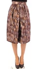 Dolce & Gabbana Skirt Brown Floral Silk Straight Full Gonna IT42 US8 Rrp $1400 New. Price: $280.00.