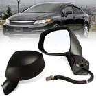 Driver Side Mirror Fits 2012-2015 Honda Civic Power Glass Non-heated Witho New. Price: $71.95.