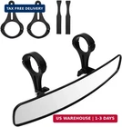 Betooll 16.5" Wide Rear View Race Mirror Convex With 1.75"-2" Clamp For U New. Price: $29.98.