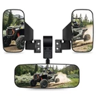 Utv Rzr Rear View And Side Mirrors Set With - 2, Black New. Price: $63.99.