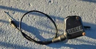 1987 Yamaha Champ YFM100 Moto 4 Throttle Lever Assembly W/ Cable Used. Price: $62.00.
