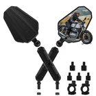 Upgraded Universal Motorcycle Mirror,adventure Ball-head Atv Rear View Mirror... New. Price: $97.29.
