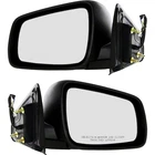 Set Of Mirror Power For 2008-2010 Mitsubishi Lancer Left Right Textured Black New. Price: $79.38.