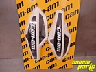 Can-am Outlander Renegade White Black Handlebar Wind Deflector Pair 715000537 New. Price: $26.99.