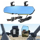 Utv Lighted Side Mirrors Blue Anti Glare Rear View Center Dome For Rzr X3 New. Price: $79.99.