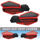 Powermadd Red/black Star Snowmobile Handguards & Mount Kit Polaris/skidoo Etc New. Price: $100.00.