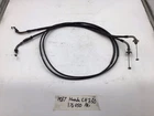 Oem 1987 Honda Elite Ch 250 17,050 Mi Dual Throttle Cables Used. Price: $15.99.