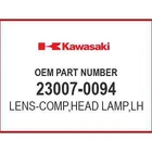 Kawasaki Lens-comp,head Lamp,l 23007-0094 Oem New. Price: $111.02.
