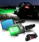 For Polaris Rzr 1.75"-2" Roll Cage Utv Rear View Side Mirrors W/ Puddle Lights New. Price: $119.99.
