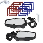 Rear View Side Mirrors W/ Led Lights For Utv Polaris Rzr Fit 1.75"-2" Roll Cage New. Price: $45.83.
