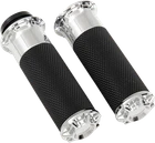 Arlen Ness 07-328 Fly-by-wire Fusion Series Grips Chrome Bevelled New. Price: $129.95.