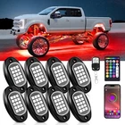 Rgb Led Rock Lights 8 Pods Underbody Underglow Neon For Truck Utv Atv Rzr New. Price: $48.23.