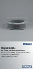 Mahle LX264 Air Filter For Mercedes W123 S123 T1 Bus 601 Diesel OM616 OM617 Oem New. Price: $31.85.