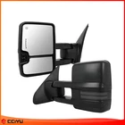 Power Heated Running Signals Light Towing Mirrors Black For 07-17 Toyota Tundra New. Price: $153.48.