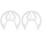 Assault Industries Sidewinder Mirror Color Bezel Kit - White New. Price: $20.99.