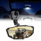 Utv Rear View Center Mirror W/led Light 1.65"-2" Honda Pioneer Cfmoto Zforce New. Price: $35.89.