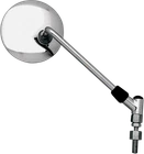 Emgo 20-30650 Universal Euro Round Side View Mirror Chrome Left Right New. Price: $25.84.