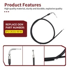 Choke Starter Cable For Yamaha Big Bear 400 2000-2001 Part # 5FU-26331-00-00 Atv New. Price: $18.99.