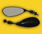 Open Box Bike-it Motorcycle Black F3 Fairing Fitment Mount Mirrors Universal New. Price: $15.74.
