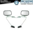 Trq Side View Manual Mirrors Chrome Pair Set Ford F-series Pickup Truck New. Price: $71.62.