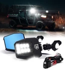 Utv Rear Side Mirrors For Pro Fit Bar Polaris Ranger 1000 Xp 900 570 500 General New. Price: $101.69.