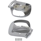 Parts Unlimited Mirror Housings Chrome 45-1232 New. Price: $87.93.