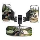 Utv Rzr Rear View And Side Mirrors Set With 1.75"-2" Roll New. Price: $62.92.