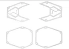 Assault Industries B2 Bomber Mirror White Bezel Side View ASI-101005SM0606 New. Price: $24.99.