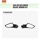 Can-am Oem Outlander Wide View Deluxe Mirror Kit Set, Black- 715002353 New. Price: $49.99.